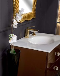 Раковина Armadi Art Solid Glass 80см белый 850-080